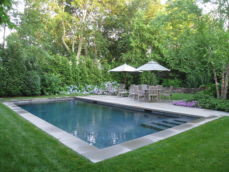 inground pool area ideas